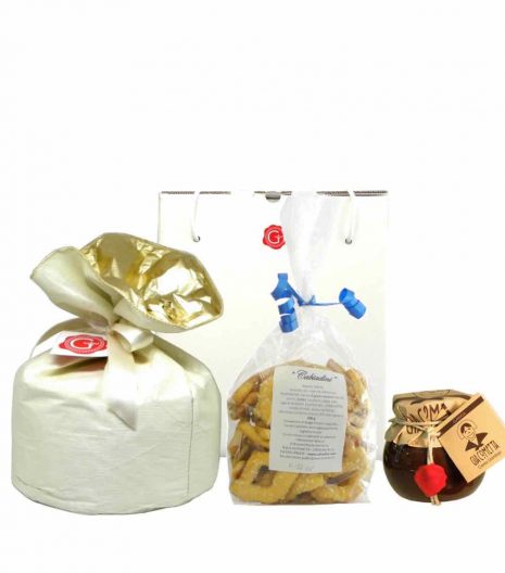Confezione regalo Panettone Cabiadini e Giacometta - Gustorotondo - spesa online