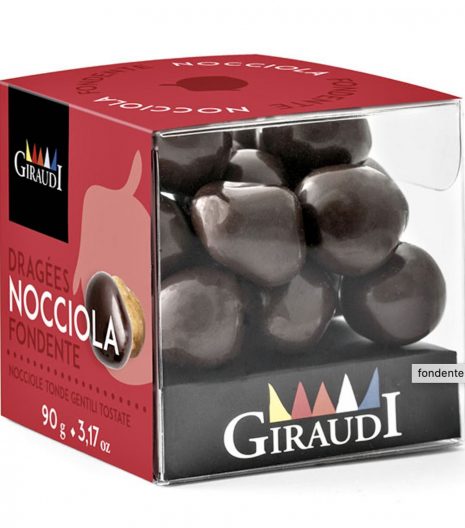 Giraudi nocciole ricoperte cioccolato fondente - Gustorotondo - buono sano artigiano - spesa online