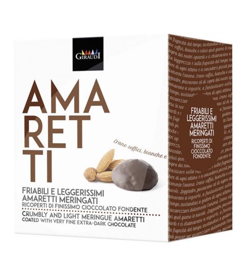 Giraudi amaretti cioccolato confezione - Gustorotondo - buono sano artigiano - spesa online