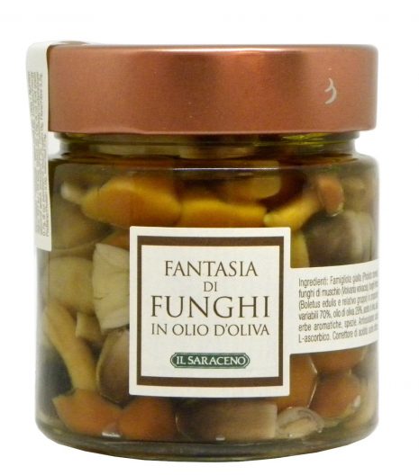 funghi sott'olio di oliva Sala Cereali - Gustorotondo - buono sano artigiano