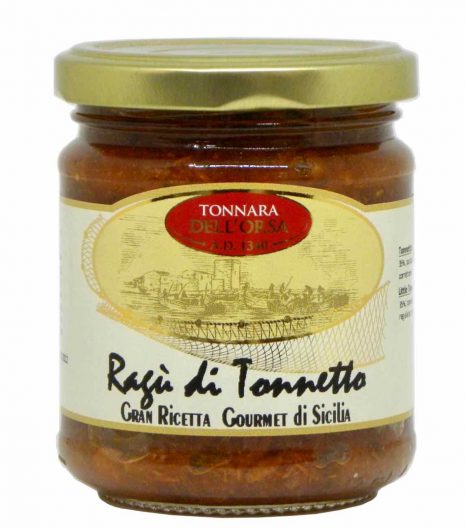 ragù di tonnetto Tonnara dell'Orsa - Gustorotondo - spesa online - buono sano artigiano