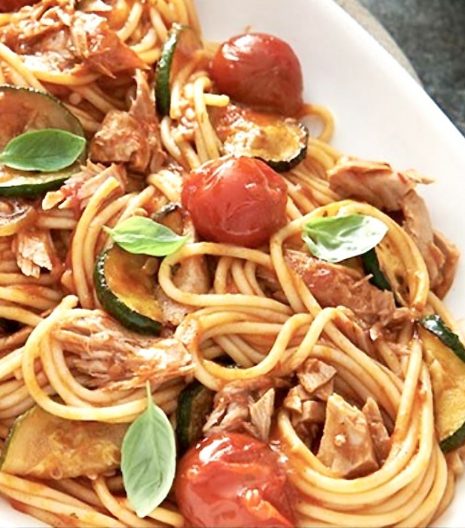 spaghetti tonno rosso filetti Mattina Nutritalia - Gustorotondo - spesa online - buono sano artigiano